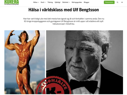 Hälsa i världsklass med Ulf Bengtsson